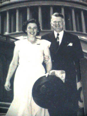 Sue and Jim at Capitol in 1949
